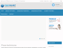 Tablet Screenshot of fibermarkt.com